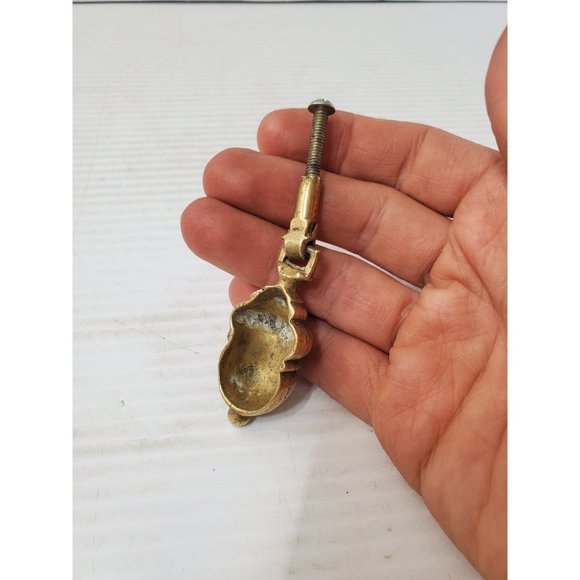 vintage Solid brass Cabinet Door Vintage KNOB Drawer Pull drawer knobs, cabinet - Picture 2 of 10